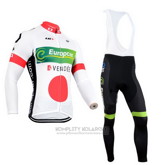 2014 Odziez Rowerowa Europcar Mistrz Japonia Dlugi Rekaw i Rowerowe Szelkach